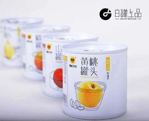 覆膜铁两片罐水果罐头