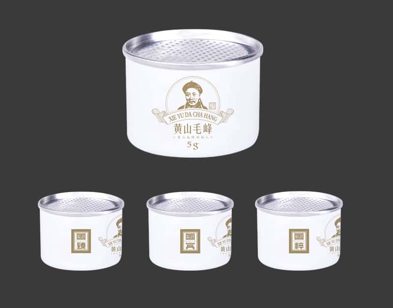 覆膜铁白罐小罐茶应用之谢裕大