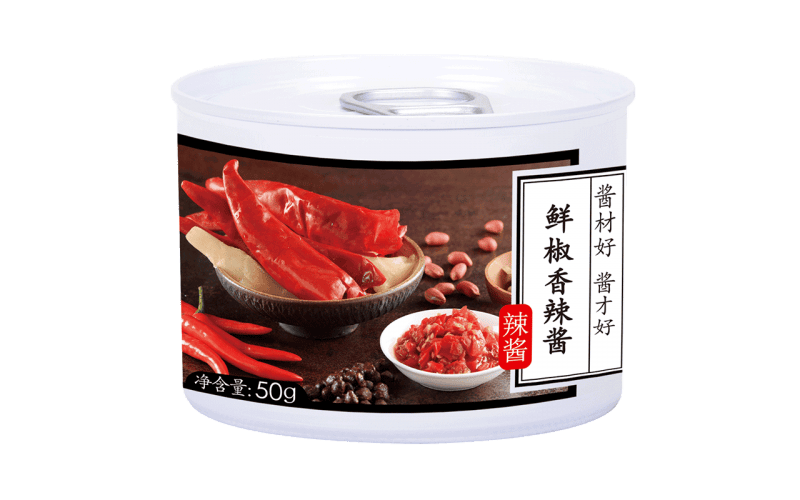 覆膜铁538罐应用之【饭爷】鲜椒辣椒酱
