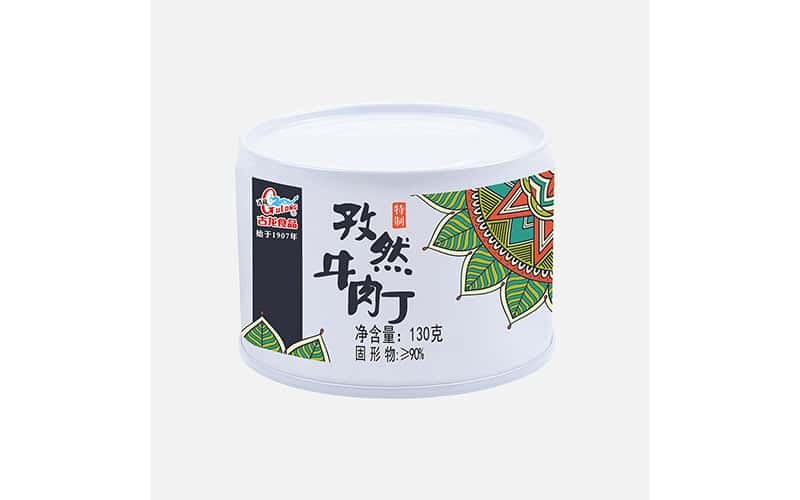覆膜铁罐DRD751应用之【古龙】孜然牛肉丁